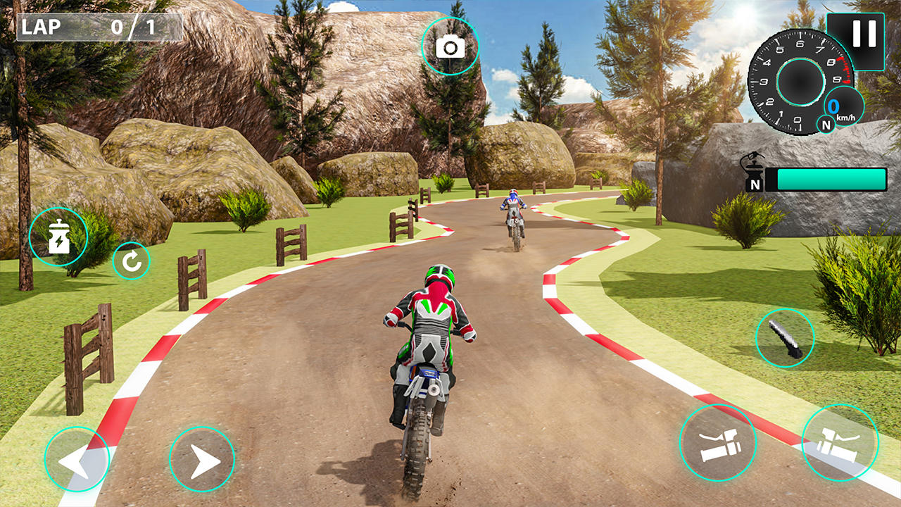 Screenshot of Bike Racing game 3d bike games