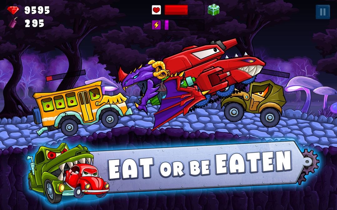 Screenshot of Car Eats Car 2 - Racing Game