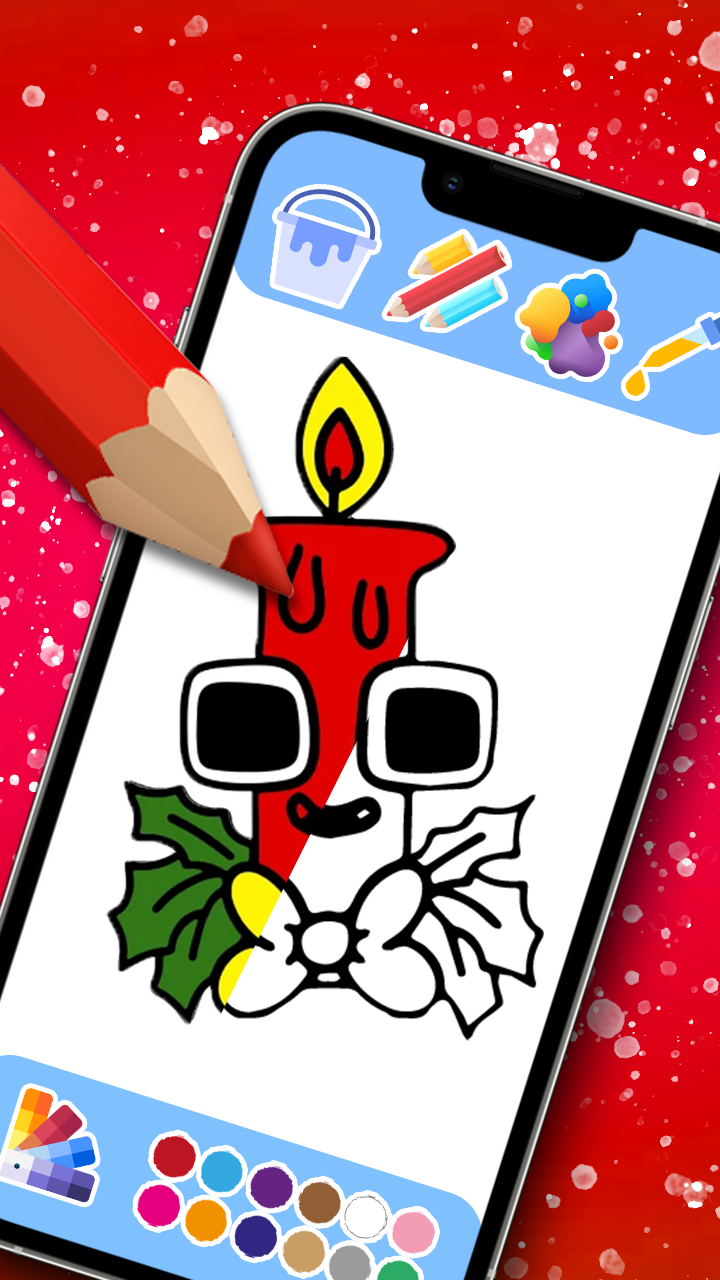 Captura de Tela do Jogo Alphabet Lore Coloring Book