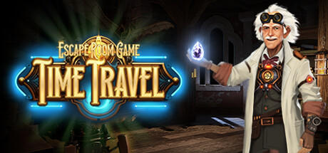 Banner of Time Travel: Escape Room Game 