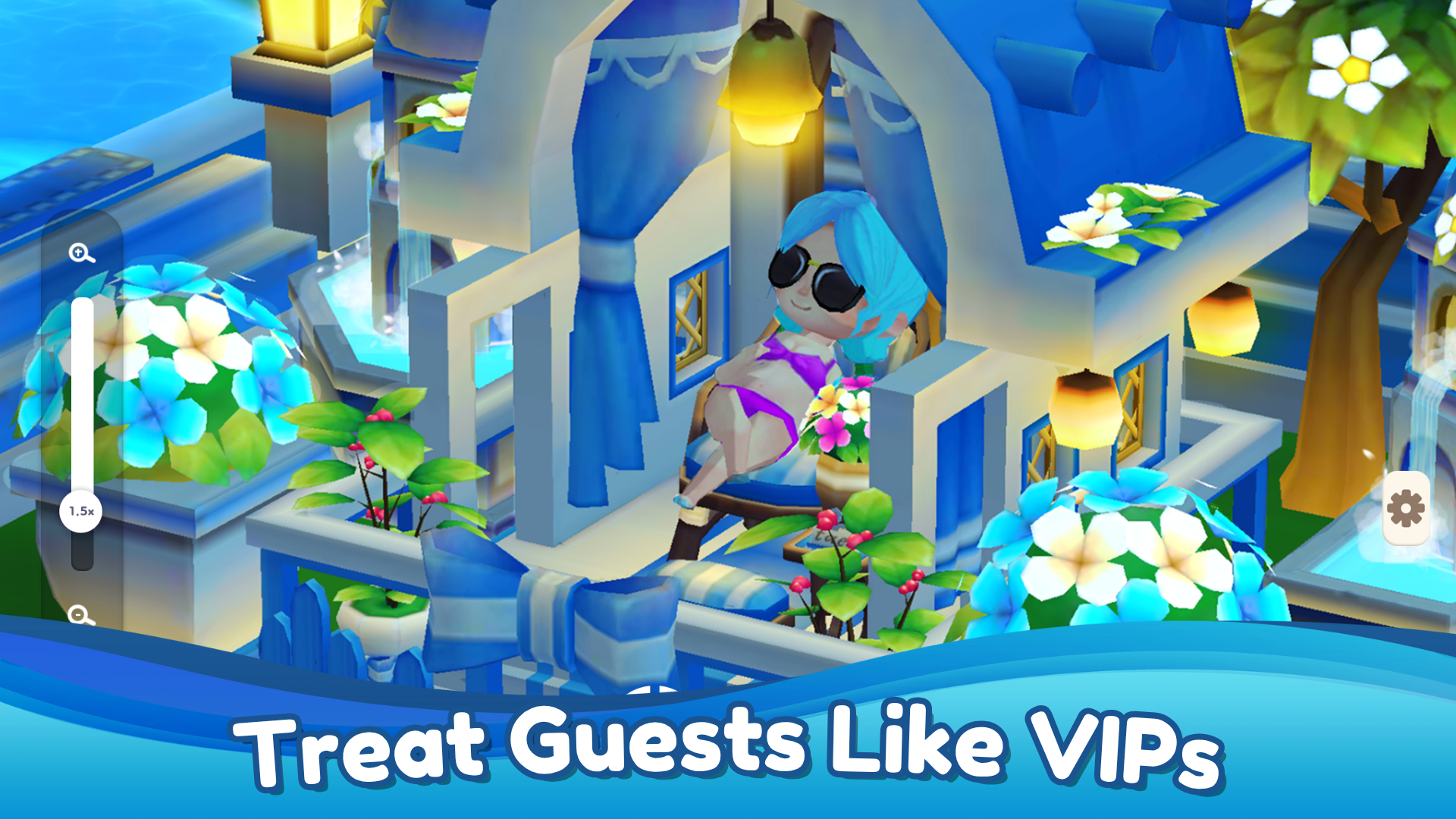 My Little Paradise: Resort Sim Game Screenshot