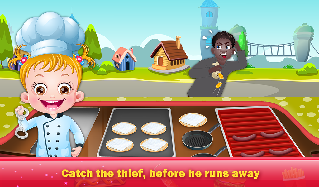 Baby Hazel Food Truck Game Screenshot