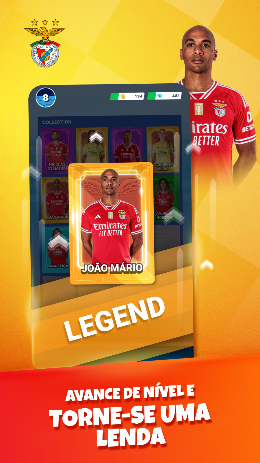 Benfica Football Merge Game Screenshot
