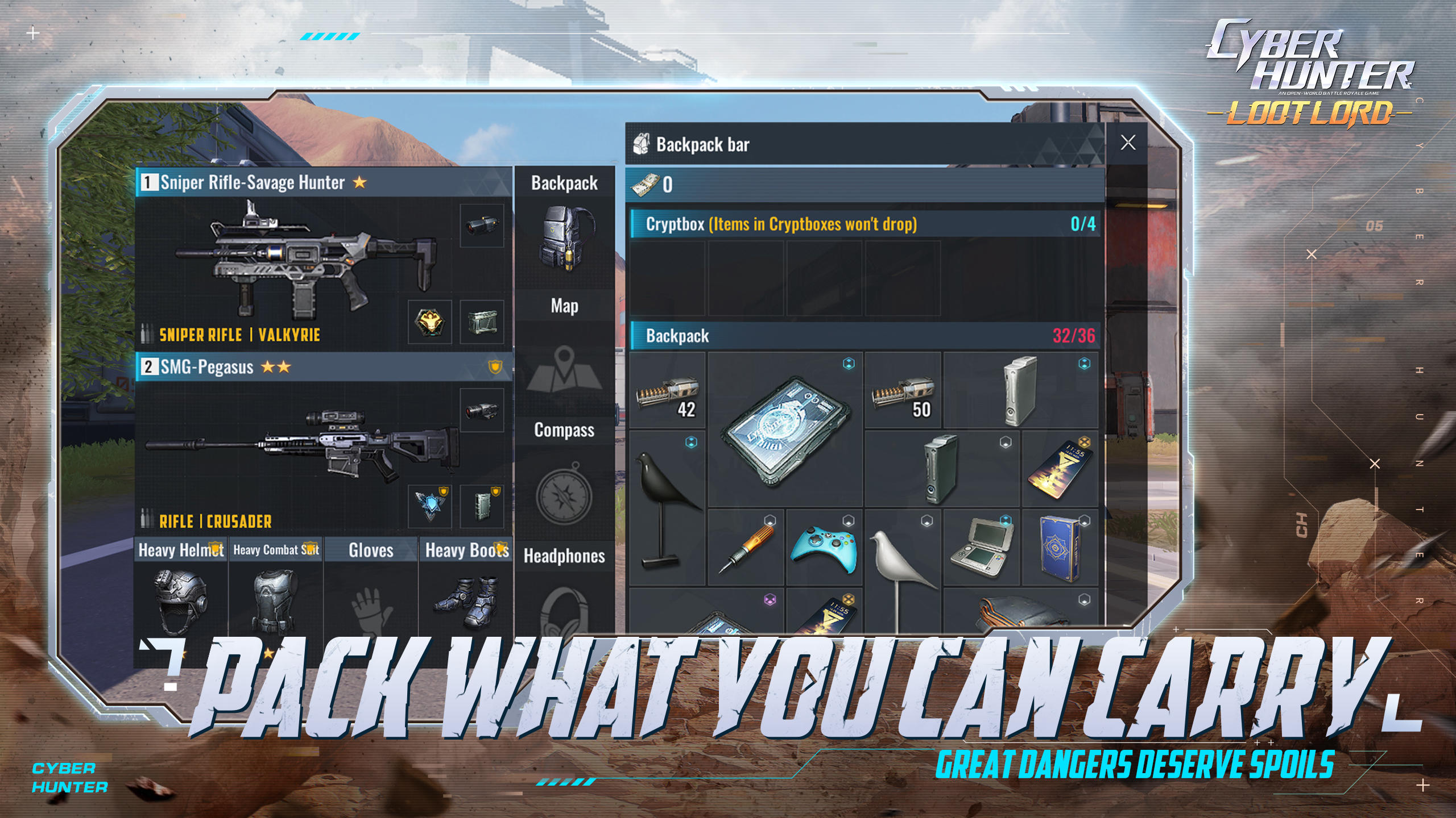 Cyber Hunter Lite Game Screenshot