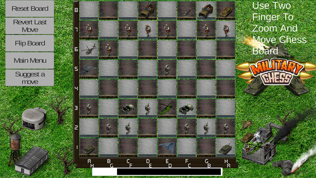 Military Chess screenshot game