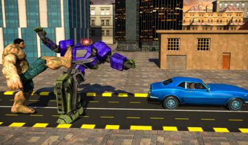 수퍼 히어로 로봇 게임 스크린샷