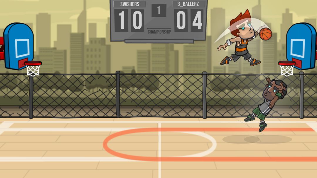 Screenshot of Basketball Battle