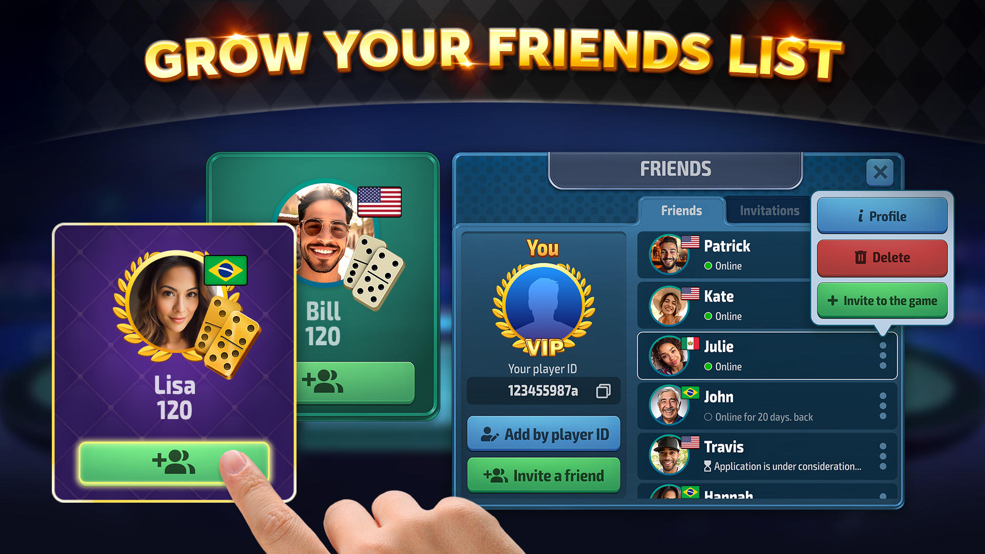 Domino - Dominos online game Game Screenshot
