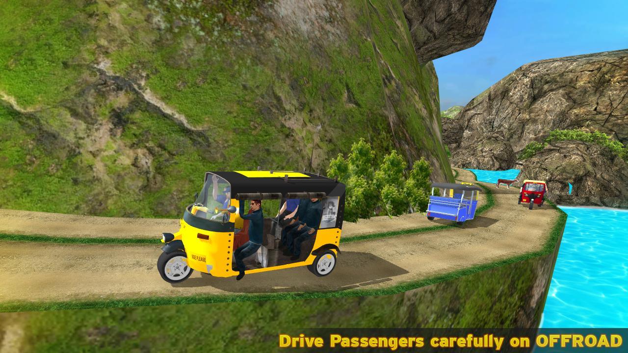 Screenshot 1 of Tuk Tuk Driving Simulator 2019 2.1