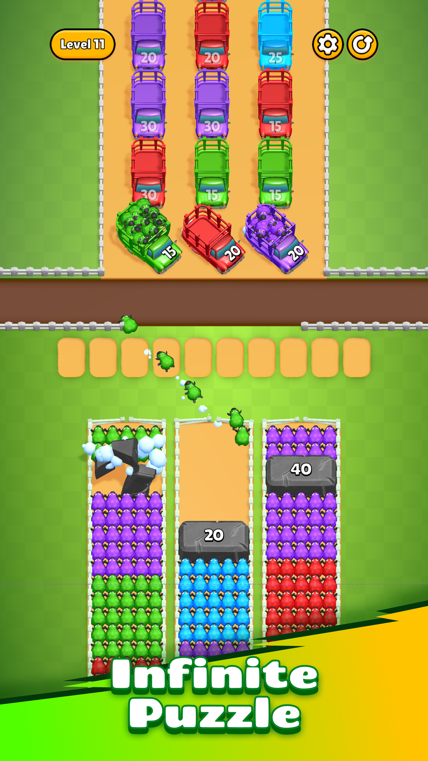 Sheep Control Game Screenshot
