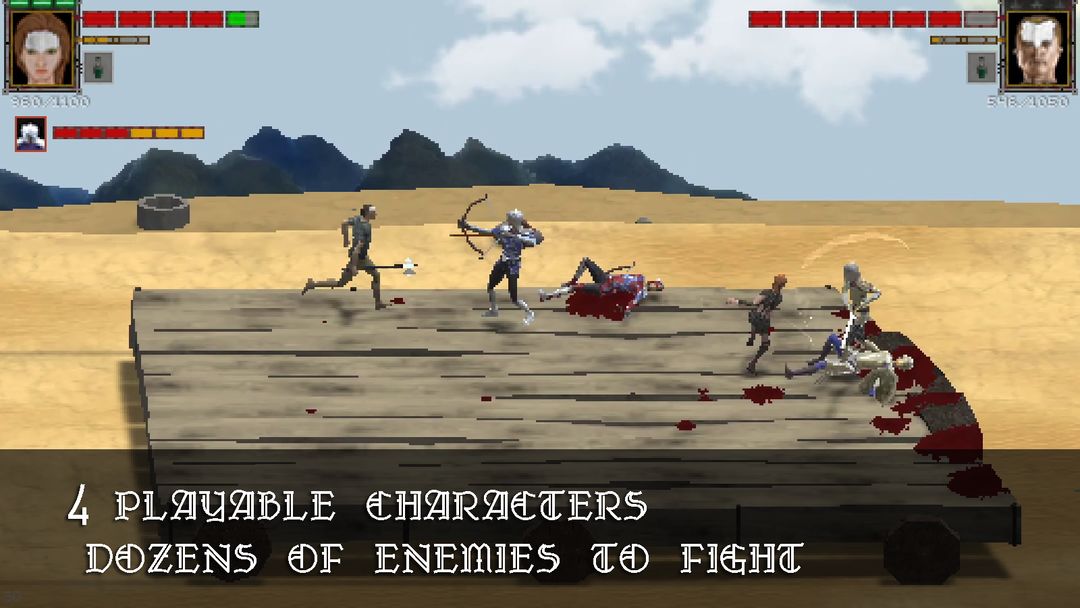 MannaRites Fantasy Beat Em Up screenshot game