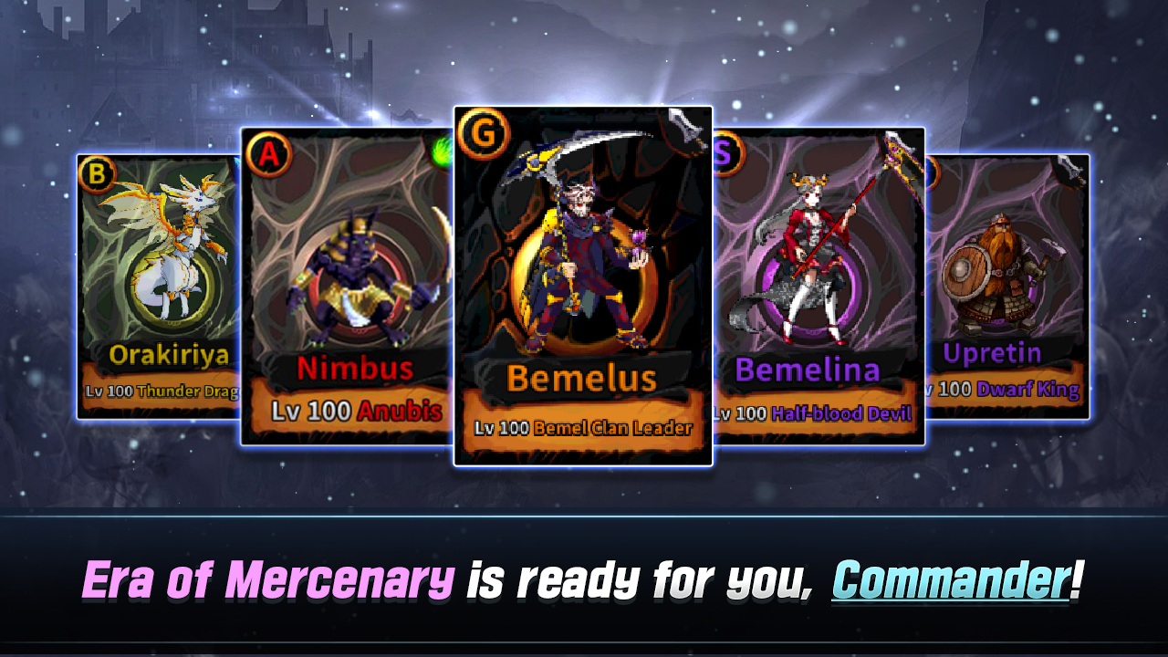 Era of Mercenary - Bbulle War 게임 스크린샷