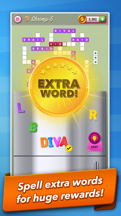 Letter Fridge Game Screenshot