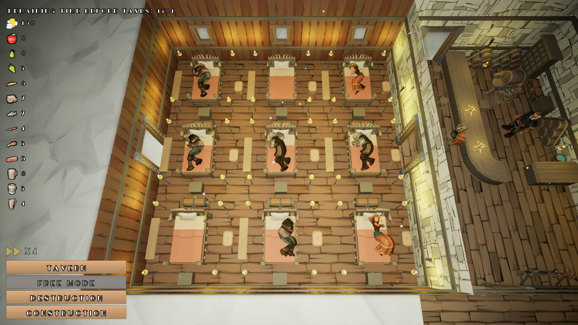 Medieval simulators: Tavern Game Screenshot