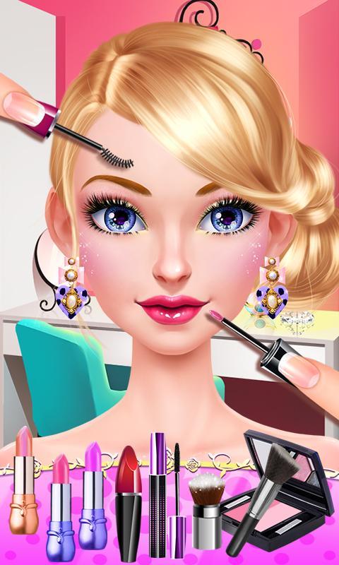 Glam Doll Salon: First Date 2 Game Screenshot