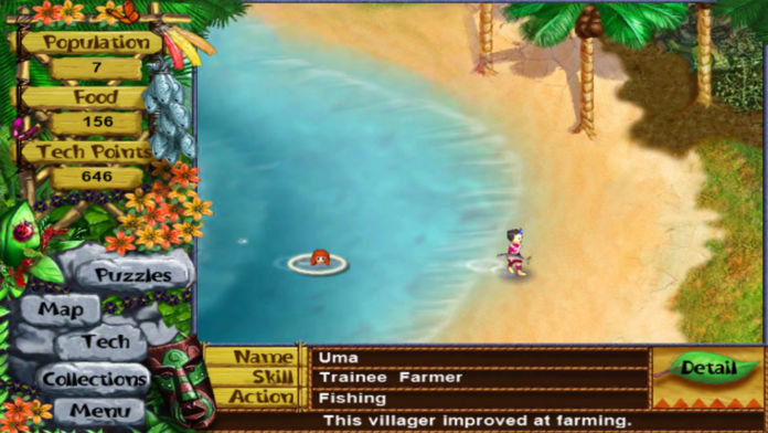 Screenshot of Virtual Villagers 2