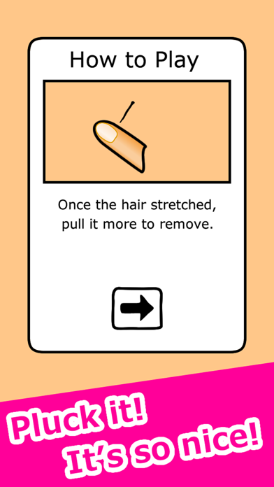 Pluck Hair Game Screenshot