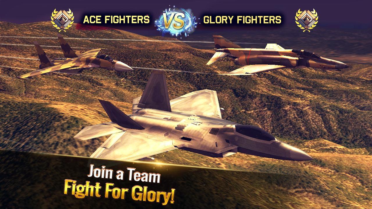 Screenshot of Ace Fighter: Modern Air Combat Jet Warplanes