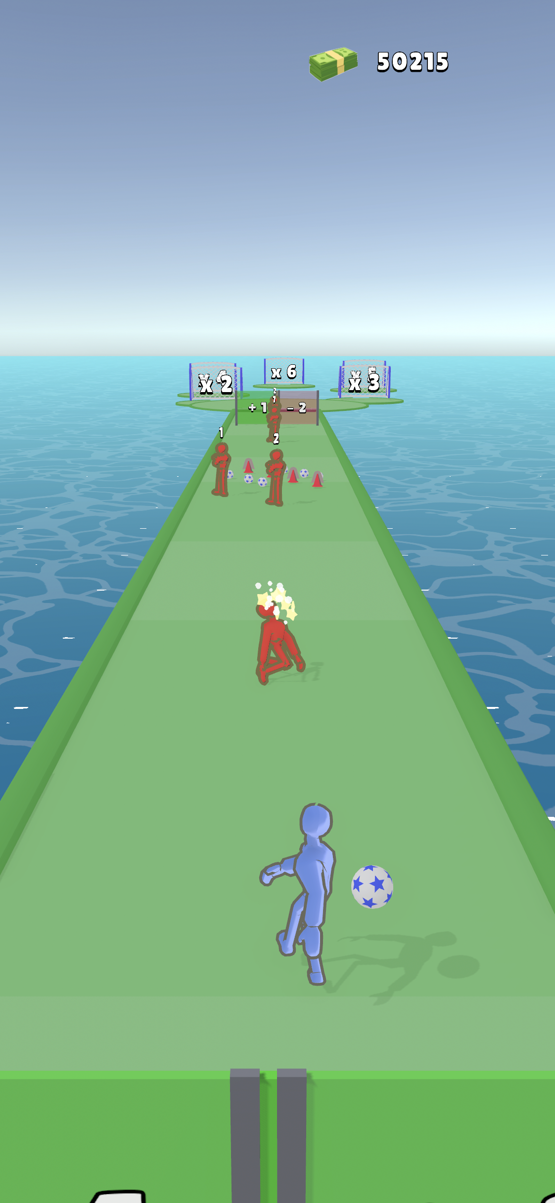 Soccer Run Game Screenshot