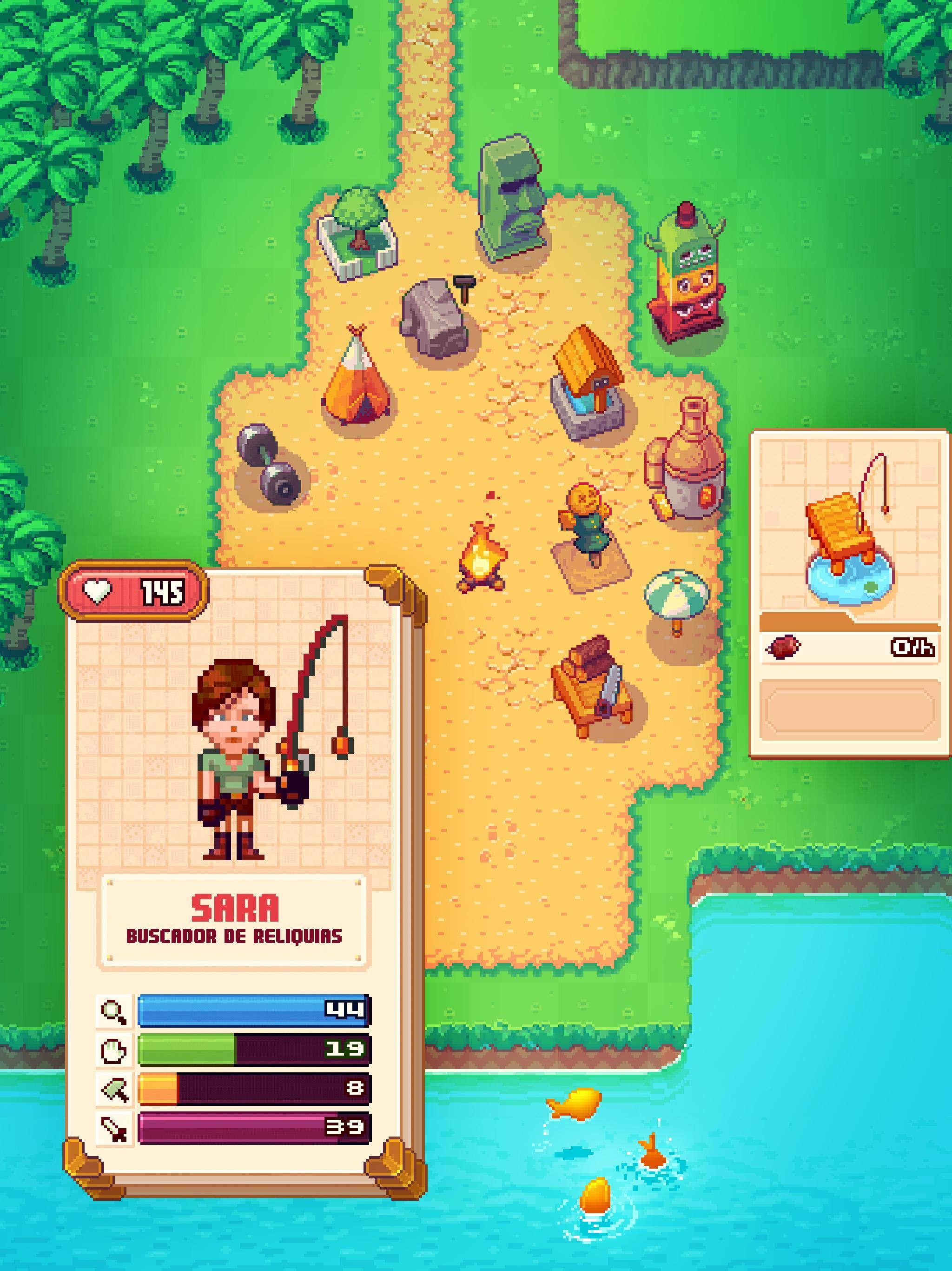 Captura de Pantalla del Juego Tinker Island Isla de aventura