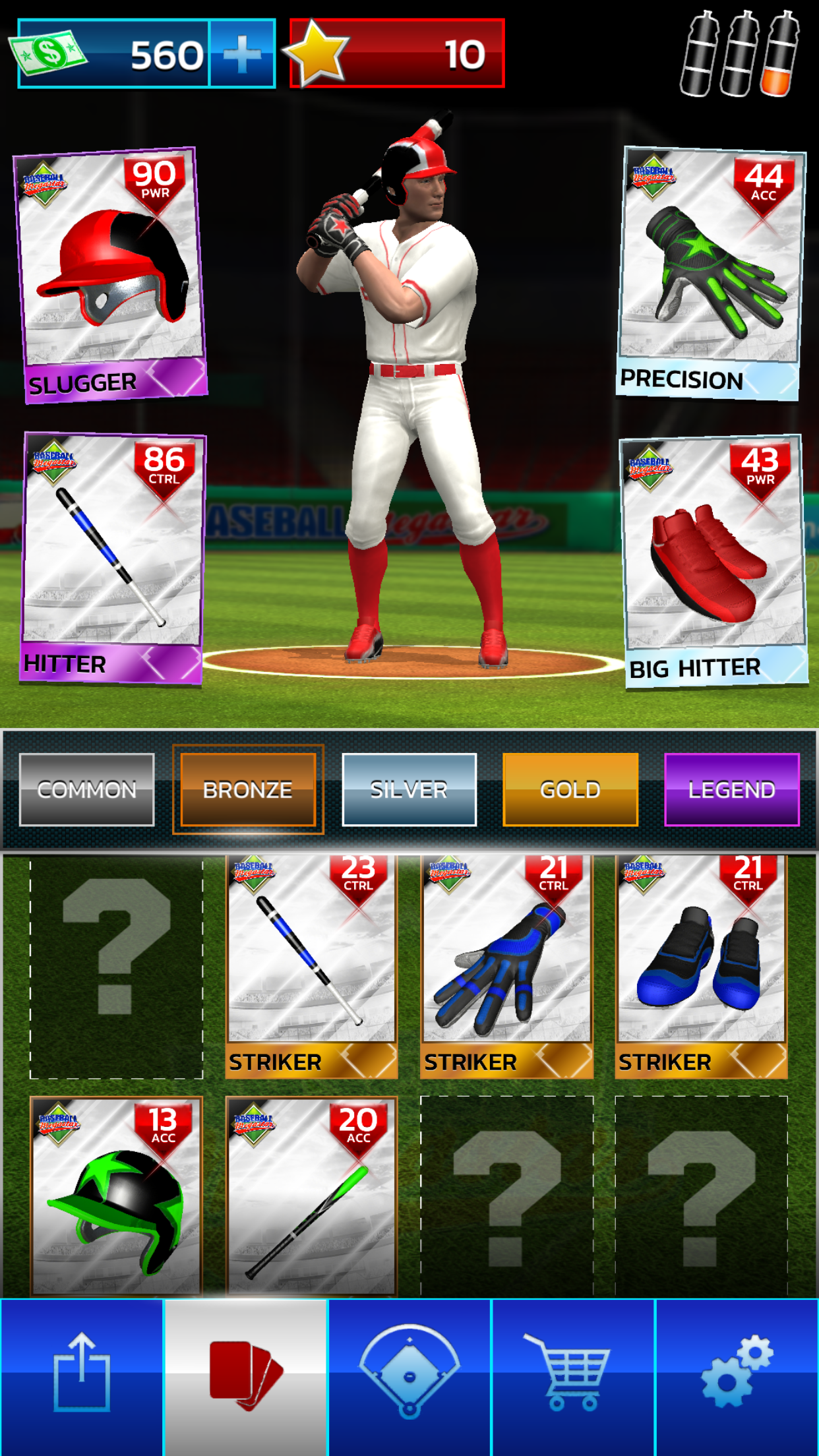 Baseball Megastar Game Screenshot