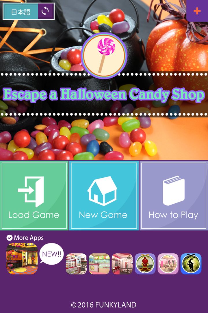 Escape a Halloween Candy Shop screenshot game