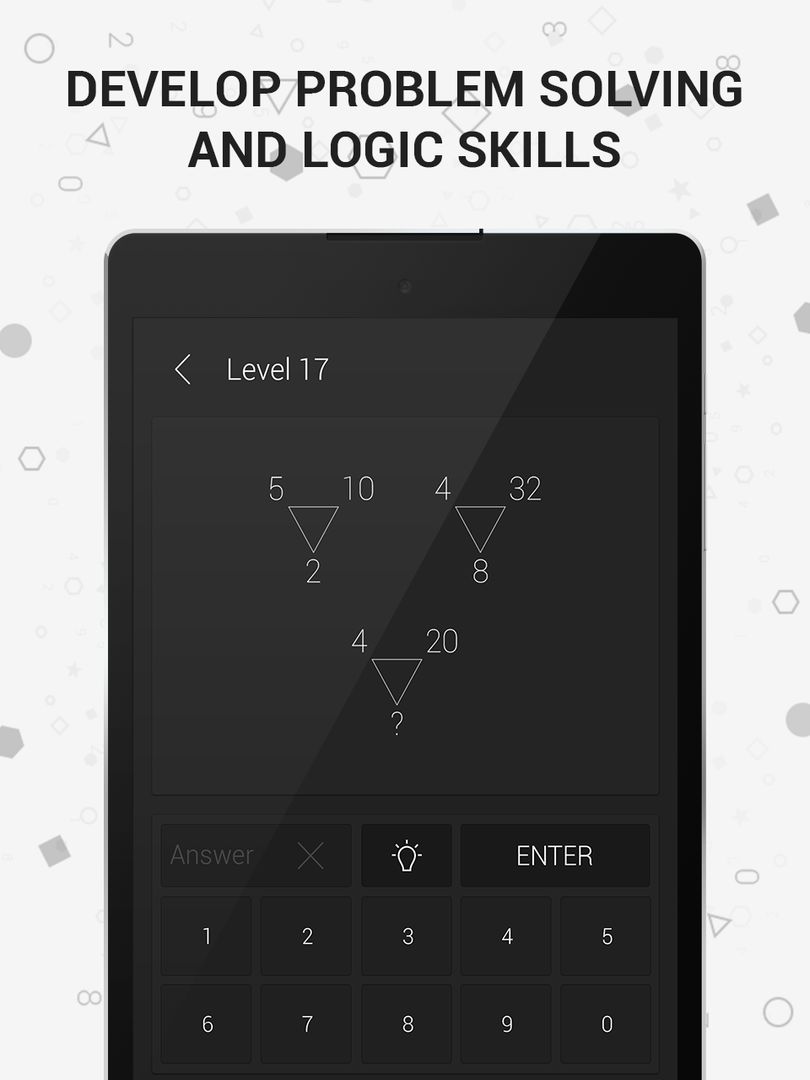 數學|謎題和益智數學遊戲遊戲截圖