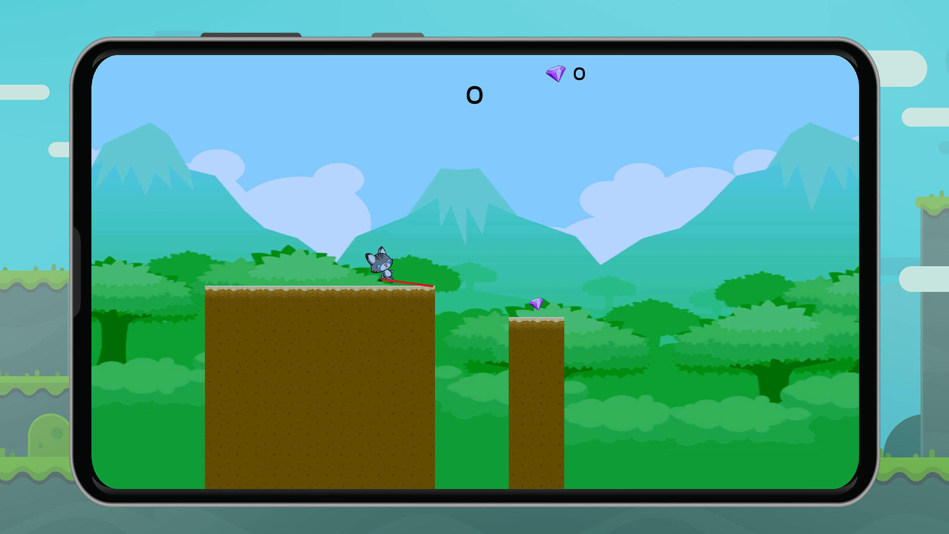 Kitty Swings Game Screenshot