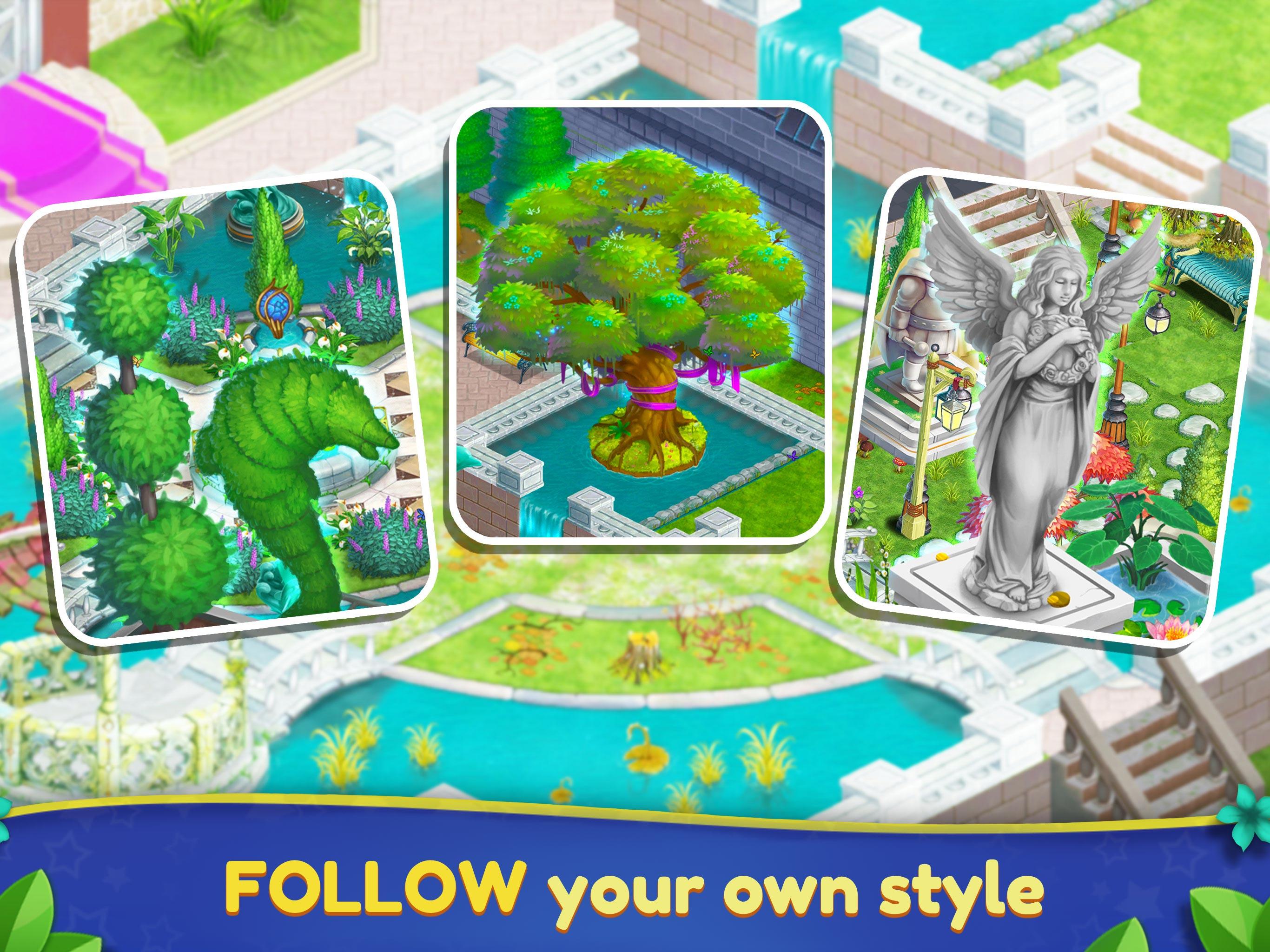 Royal Garden Tales - Match 3 Game Screenshot