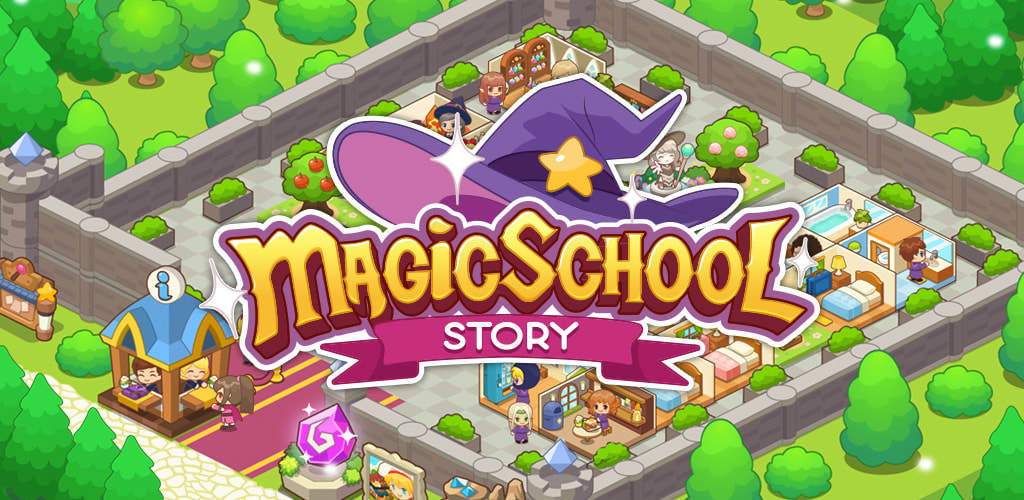 Screenshot dari video Magic School Story