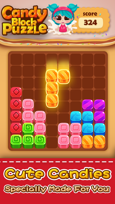 Candy Block Puzzle Blast Game Screenshot