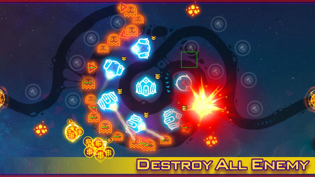 Geometry Defense 2 screenshot game