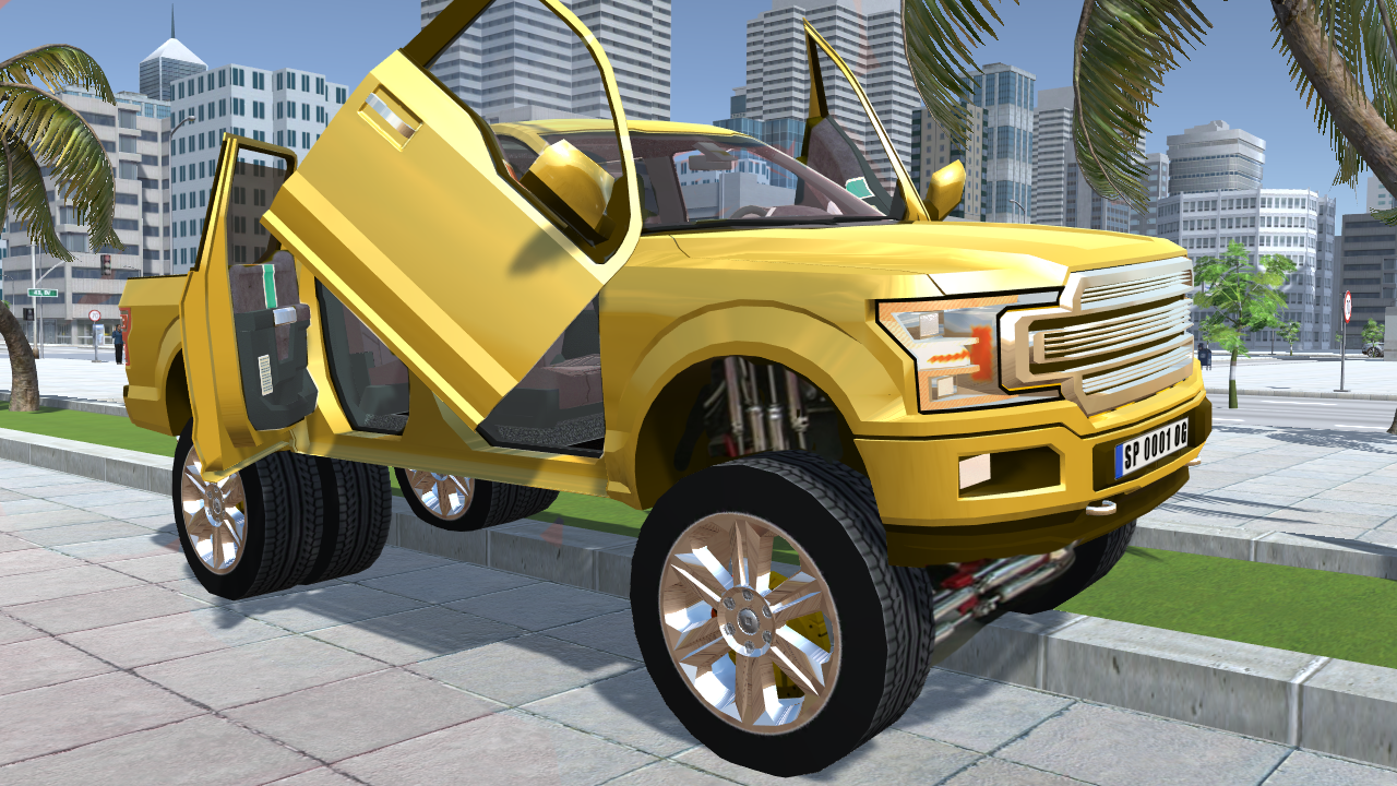 Screenshot 1 of Simulator truk pickup offroad 1.18