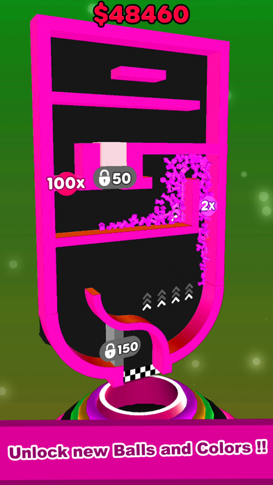 Split Balls 3D Game Screenshot