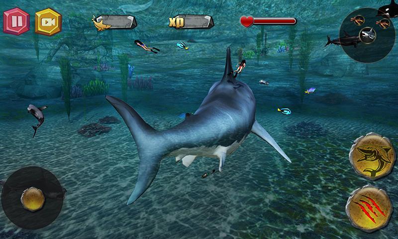 Cuplikan Layar Game Shark.io
