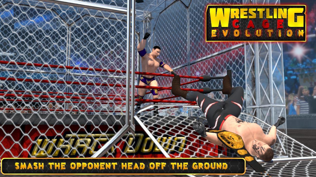 WRESTLING CAGE EVOLUTION - WRESTLING GAMES & FIGHT Game Screenshot