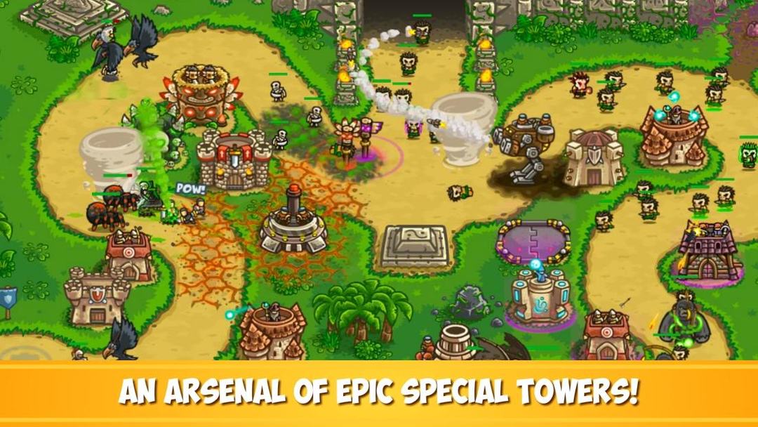 Kingdom Rush Frontiers TD screenshot game