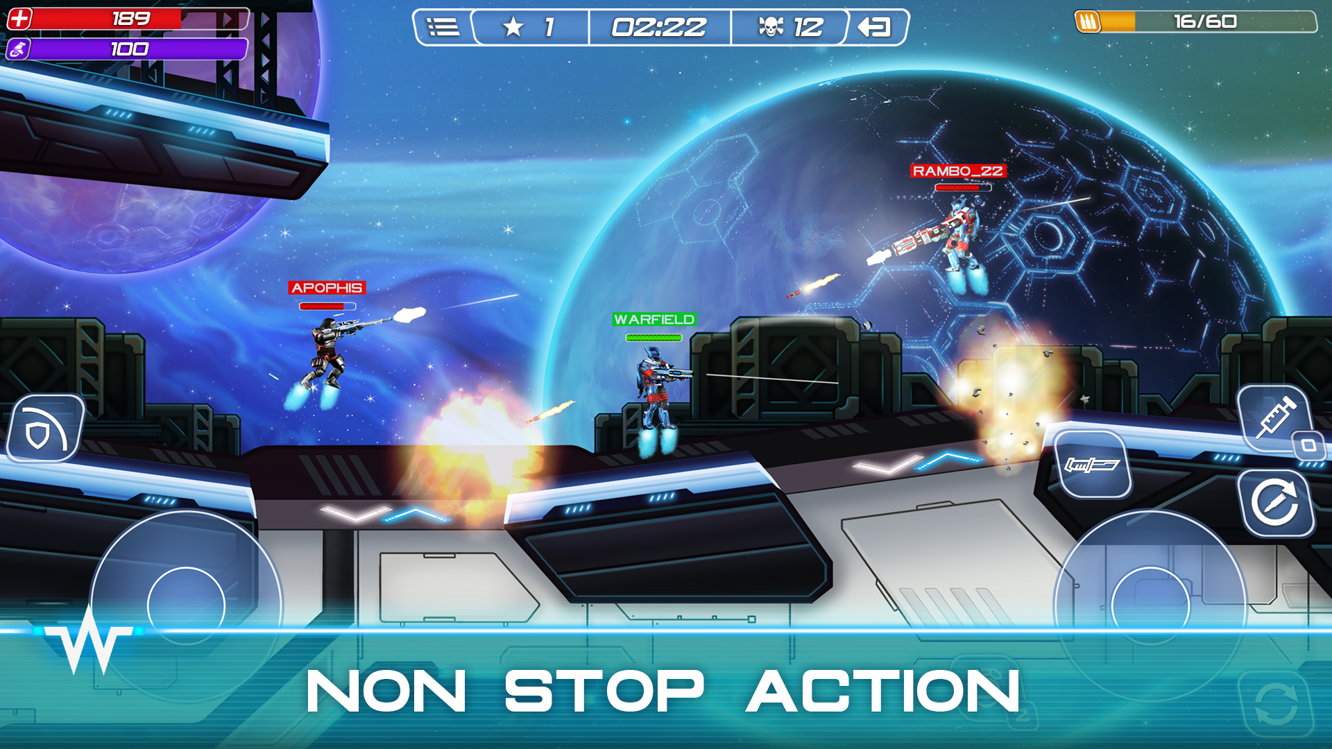 Warfield: Tactical Arena Shooter 게임 스크린샷