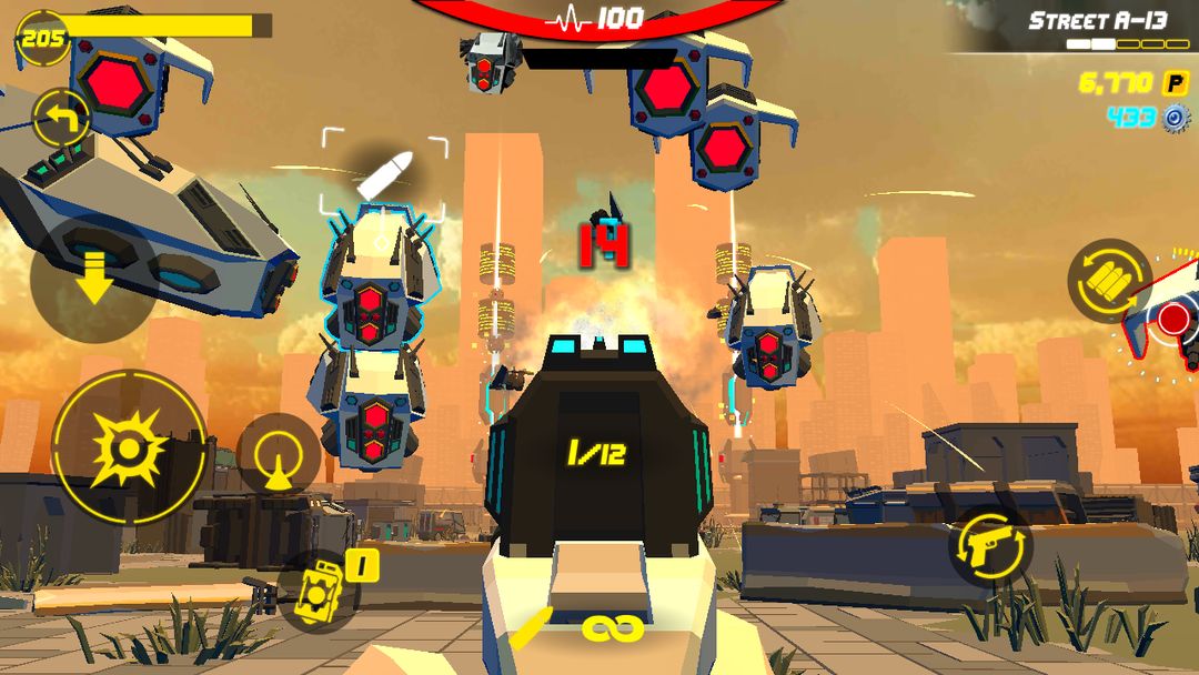 Screenshot of GunFire : City Hero