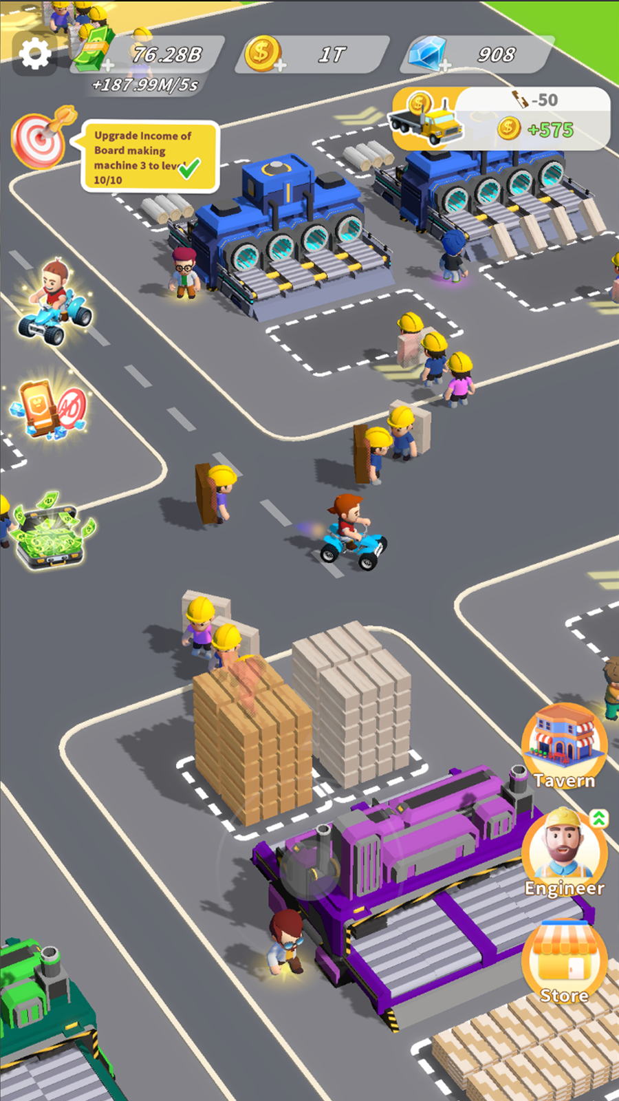 Wood Manager Game Screenshot