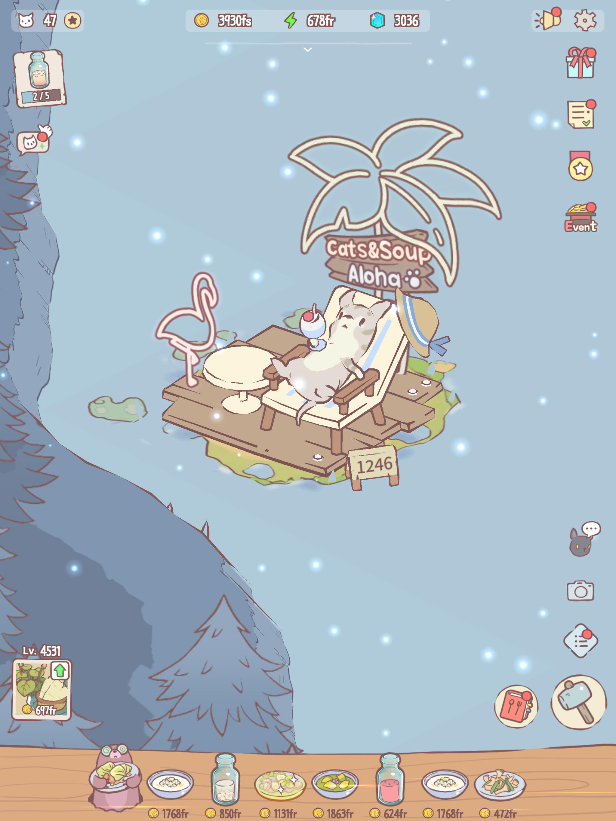 Cats & Soup Netflix Edition Game Screenshot