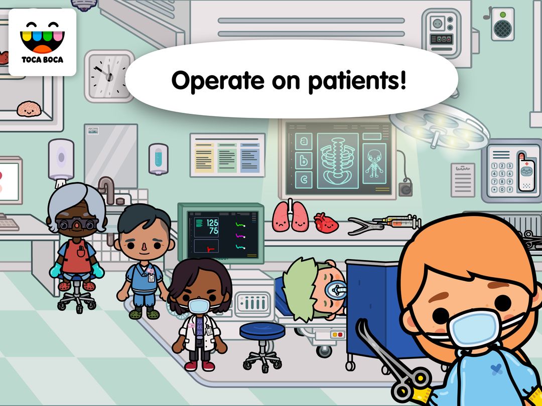 Toca Life: Hospital ภาพหน้าจอเกม