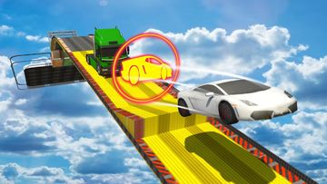 Mega Ramp Transform Racing: Transformer Games Game Screenshot
