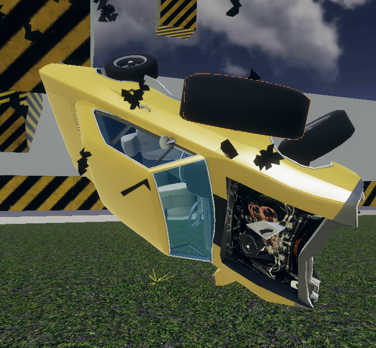 Crash Car Driving 2023 Game Screenshot