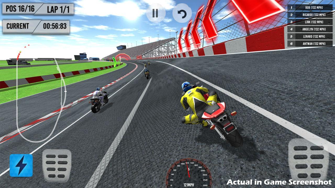 Screenshot 1 of Bike Racing - စက်ဘီးပြိုင်ပွဲဂိမ်း 700132