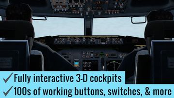 X-Plane Flight Simulator Game Screenshot