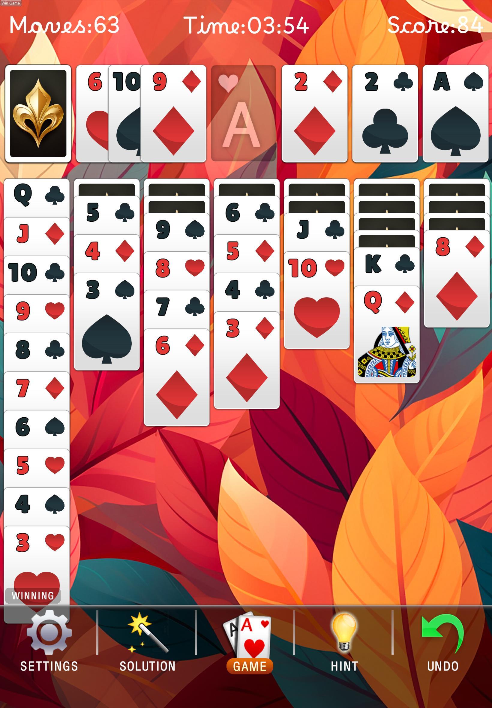 Screenshot 8 of SolaceSolitaire 