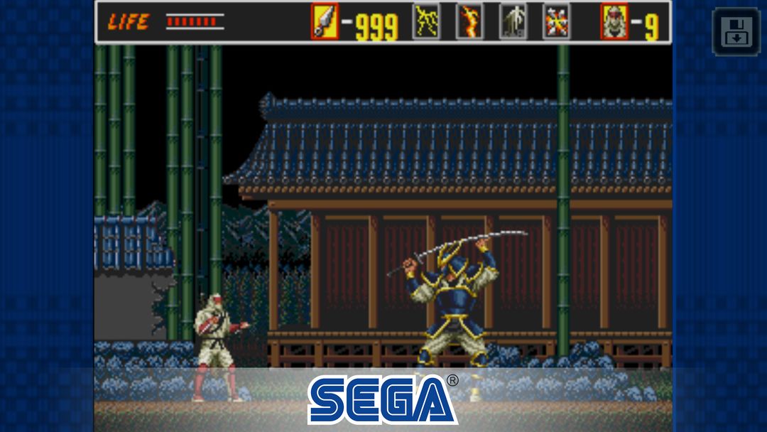 The Revenge of Shinobi Classic screenshot game
