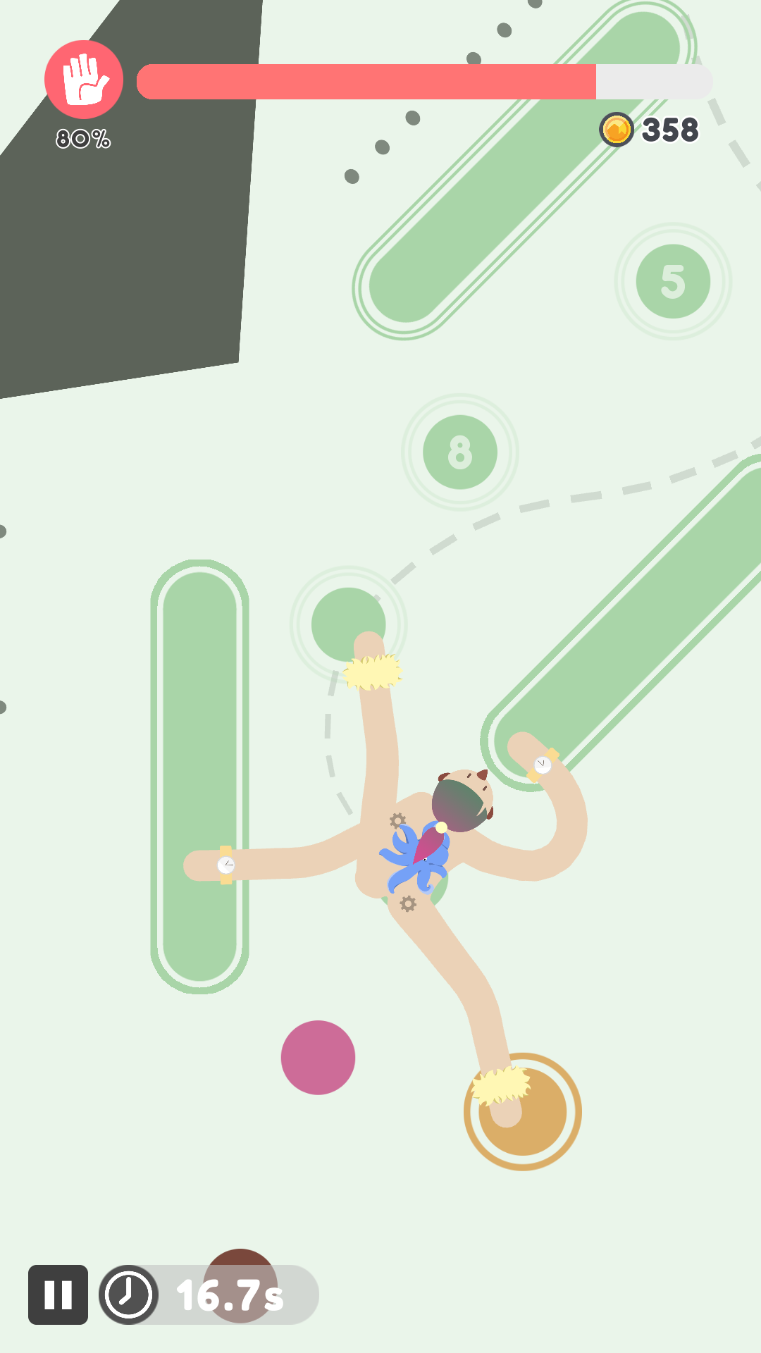 Nood Climbrs ภาพหน้าจอเกม