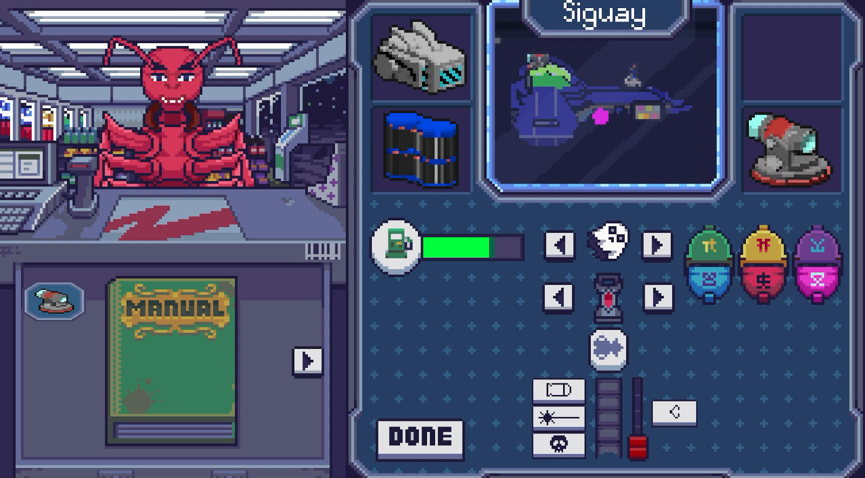 Interdimensional Gas Station Game Screenshot